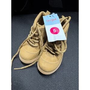 NWT Toddler Boys Cat & Jack Cognac Han Boots - Size 5